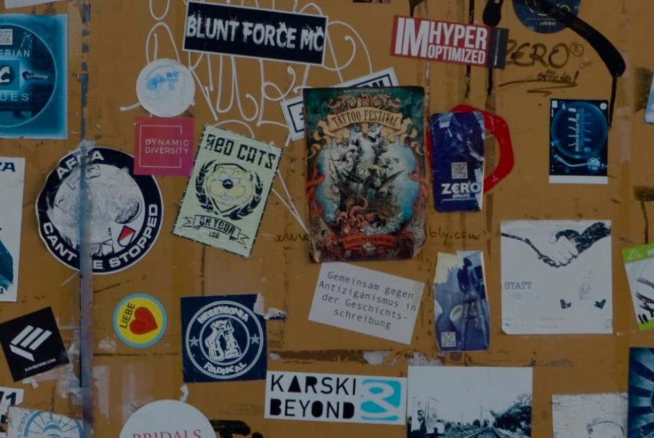 Eco friendly sticker and sticker residue remover